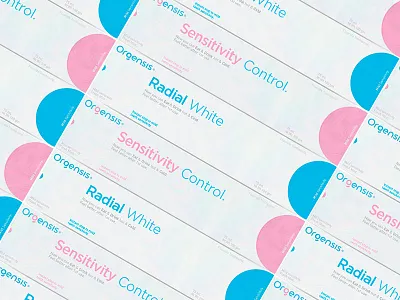 Orgensis® branding logo mark pack packaging typography