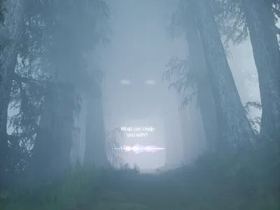 Daily Render: Atmospheric UI 3d abstract cinema 4d daily daily renders mixed reality motion motion design octane ui uiux virtual reality