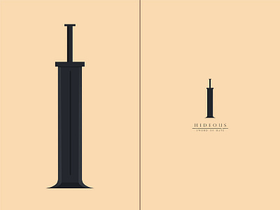 Hideous, Sword of Hate characterdesign weapondesign