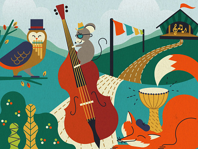 Folk Fest Sneak Peek animal art bluegrass concert festival folk hippie music