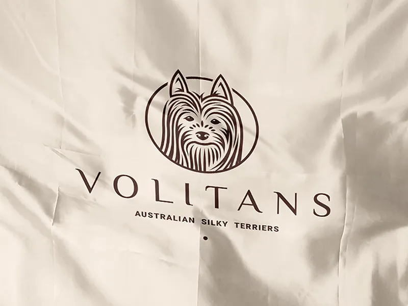 Stylish Logo Design for a Kennel Website: VOLITANS