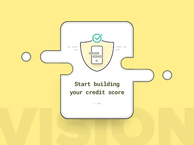 RedCarpet Credit Scoring design icon illustration line redcarpet safe secure splash ui visual walkthrough