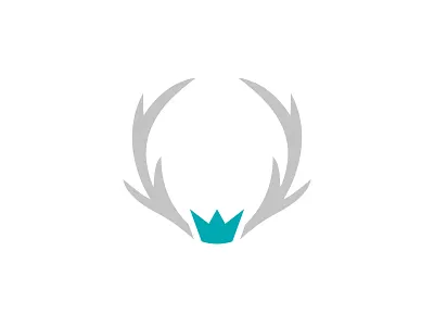 Antler Crown logo concept animal logo antler antler logo antlers brand identity clean logo crown crown logo deer deer logo logo logo design logo inspiration mark minimal minimal logo modern logo north premium winter