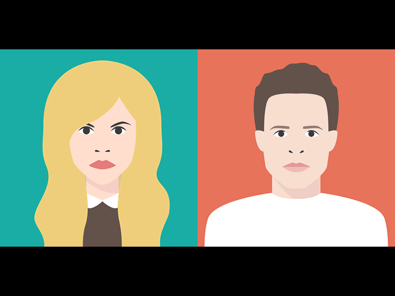 It's Always Funny! character design fun illustration portrait vector