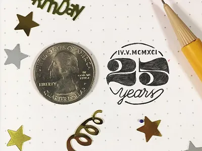 25 icon illustration lettering logo smalldrawing