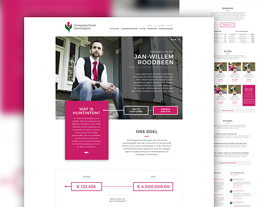 Campagneteam Huntington artica corporate mvo webdesign