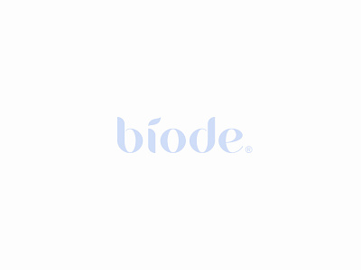 BIODE® beauty brand car cosmetic france logo mark paris skin women