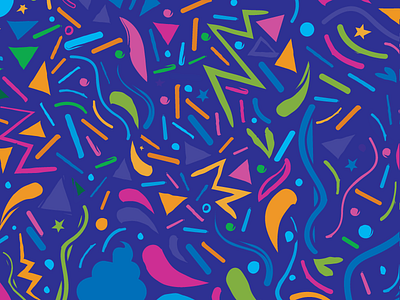 WATSUP Pattern abstract background celebrate celebration clouds design festive pattern shapes uwaterloo waterloo watsup