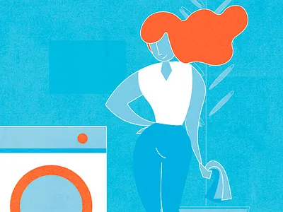 Appliance appliance appliances character geometrical illustration lines minimal services style texture waves