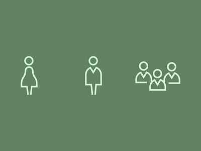 Wayfinding bathroom flat icons line meeting men room signal wayfinding woman
