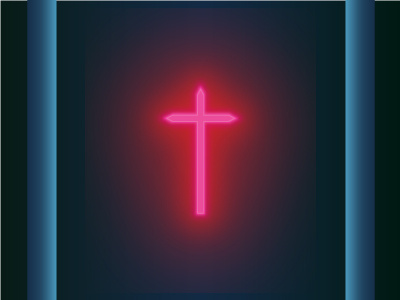 Starboy Cross adobe art cross design icon illustration music vector