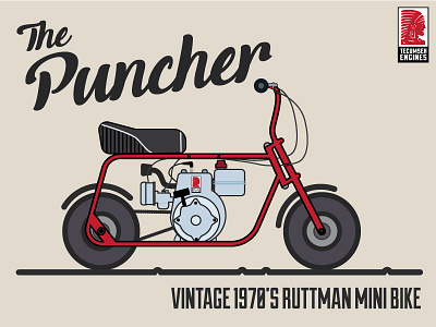 The Puncher bike cafe racer caferacer minibike motorcycle