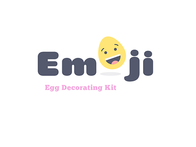 Egg Emoji branding easter egg emoji packaging
