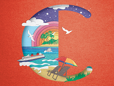 C digital paper texture illustration