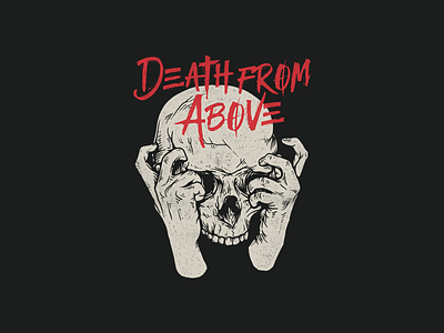 Death From Above apparel approved art design illustration merch merchandise shirt texture