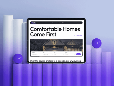 🏡 LuxeBrick: Redefining Real Estate Luxury agent apartments branding digitalrealestate graphic design innovativeui landing page logo minimal property rent house residence typography ui uiuxdesign web design inspiration webflow