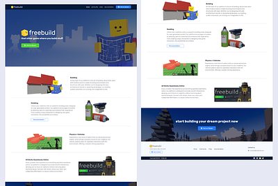 Game - homepage design ui ui design ux ux design web web design