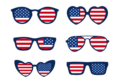 4th of July Glasses 4th of july glasses glass love t shirt usa