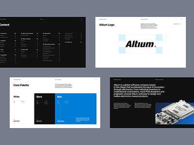 Brand Guidelines brand brand book branding color palette corporate electronics guidelines identity inprogress logotype minimal page layout styleguide typography