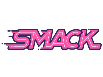 Smack Logo Concept fast forward illustration illustrator logo movement quick shopping smack