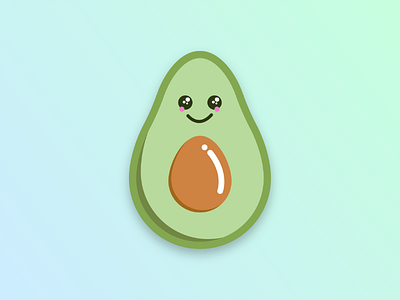 @veggiesetgo icon avocado icon illustration instagram