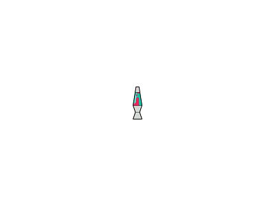 Lava Lamp acid icon illustration illustrator lamp lava lava lamp liquid psychedelic tiny tiny icon wax