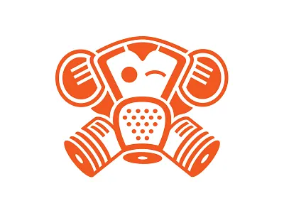 Tag Monkey art gas graffiti logo mask monkey monkeytag paint spray street tag vector