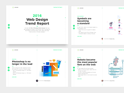 2016 Design Report avocode collaboration design illustrations illustrators photoshop report sketch trends ui ux web