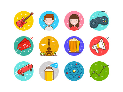 Ballicons 3 Unleashed animation ballicons flat free freebie icon icons illustration pixelbuddha set vector