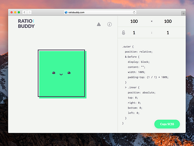 RatioBuddy Launch aspect ratio calculator damn fine