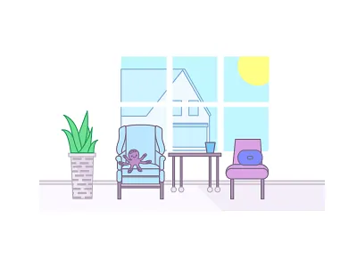 summer living illustration summer