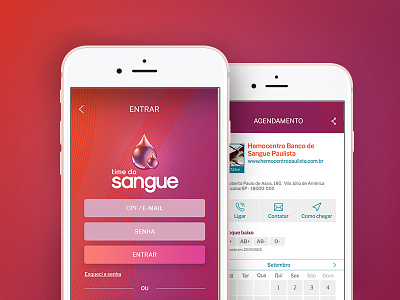 Blood Donation App app blood donation design ux