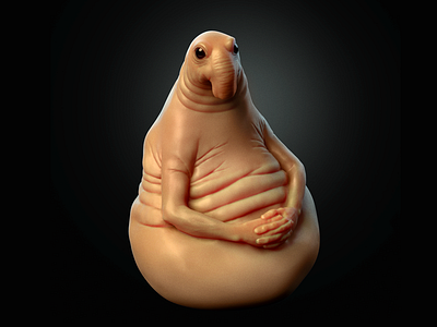 Homunculus Loxodontus 3d homunculus loxodontus zbrush