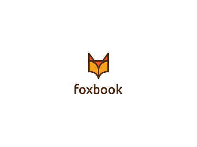 Foxbook animal book clever flat fox minimal