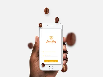 LoveBug Case Study design iphone mcokup ui