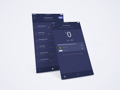 Money App android design bank clean ui creative inspiration interface design ios design money money app transaction wireframe