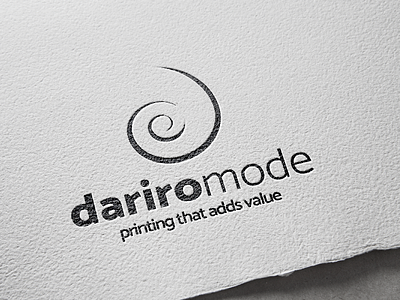 Dariro Mode Branding branding logo print company