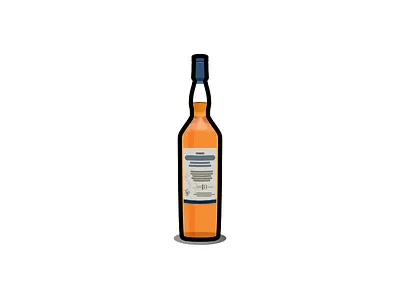 Tallisker affinity designer bottle drink icon tallisker whiskey whisky