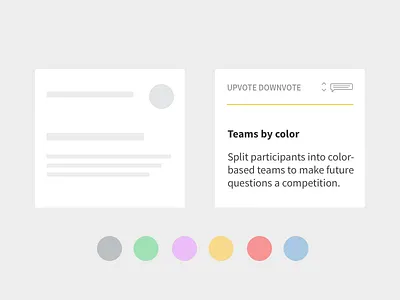 Cards blockdown cards skeleton swatches