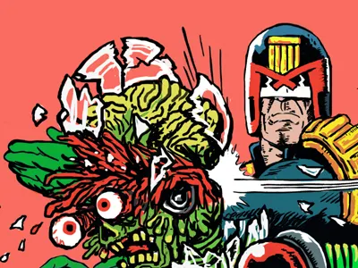 Mars Attacks Judge Dredd judge dredd mars attacks pixel art