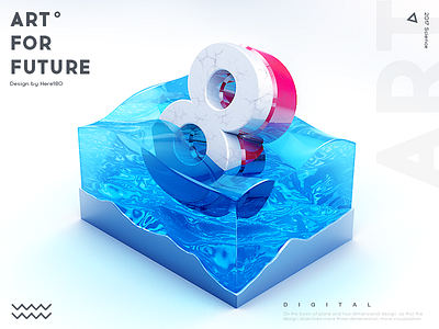 Sea Dao design blog here180，3d，delete，ux ui