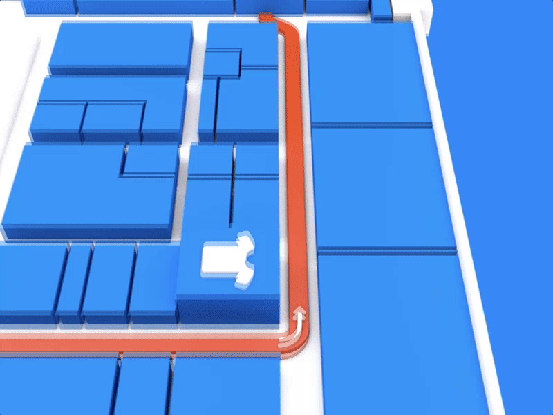 Map Animation Teaser 3d animation cinema 4d