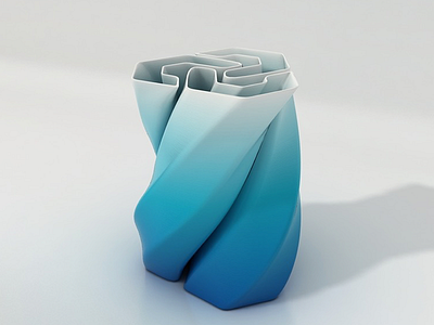 Caixa Trophy 3d branding events industrial design product