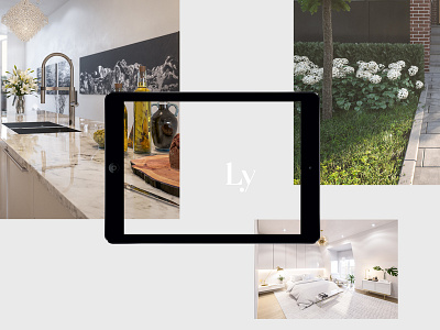 Lytton Living creogram crislabno living logotype lytton typography