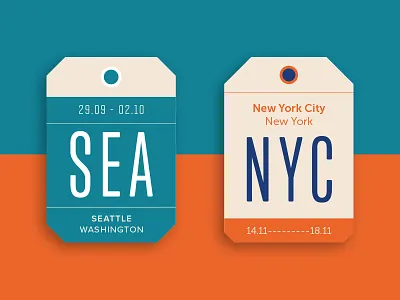 Travel Tags design illustration travel