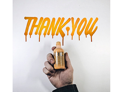 Thank You calligraphy handlettering handmade handmadetype krink lettering logotype maker paintpen sketch