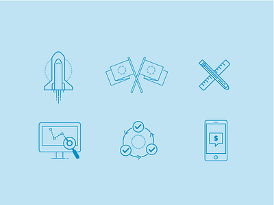 S'More Icons data design icons mobile tech