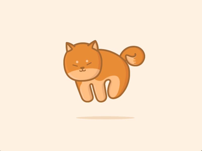 Shiberino gif icon illustration shiba shiba inu