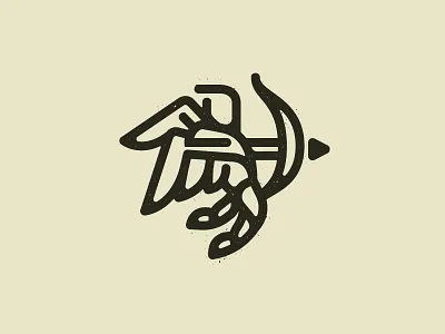 Angel Logo arrow logo vector wings