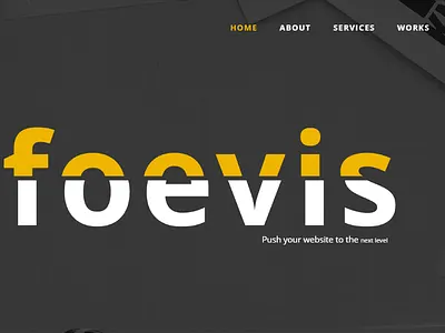 Foevis - Responsive Portfolio WordPress Theme agency bootstrap creative html5 modern one page parallax personal portfolio responsive visual composer wordpress